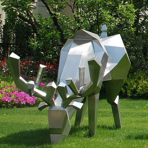 動(dòng)物不銹鋼雕塑